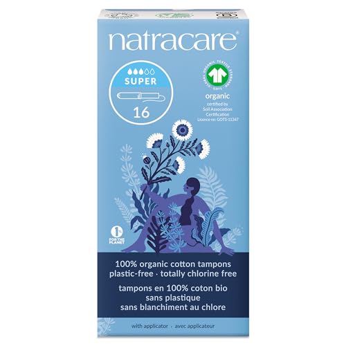 Natracare Tampón Super Con Aplicador 16 Unidades 16 Unidades 300 g