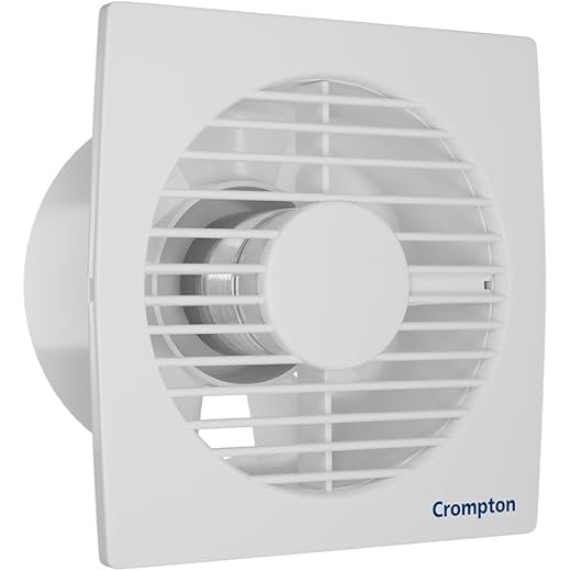 Crompton Axial Air High Speed Plastic Exhaust/Ventilation Fa