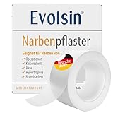 Evolsin® Silikon Narbenpflaster transparent – Ideal für Kaiserschnitt & OP-Narben (200cm)