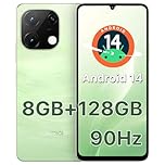 UMIDIGI Android 14 Unlocked Cell Phone,G9T(8+128GB) Moblie Phone,90Hz Eye-Care 6.75" Large Display 5000mAh Long-Lasting Battery