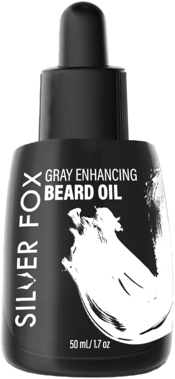 Óleo para Barba Godefroy Silver Fox com Pigmentos Roxos, 2,4 oz