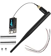 DIYmalls 915MHz LoRa 32 V4 ESP32 Development Board + 5dBi LoRa Antenna 915 MHz for Meshtastic Lor...