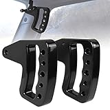 ICARS 2007-2018 JK JKU Jeep Wrangler New Style Aluminum Black Front Grab Handles for Unlimited Rubicon Sahara Accessories(Pair)