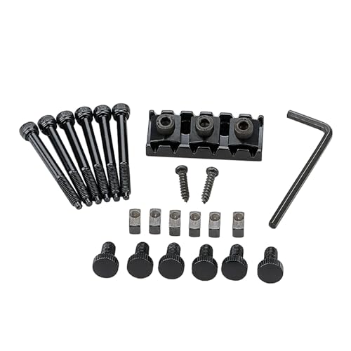 Écrou de verrouillage 6 cordes blocage parfait guitare électrique headless