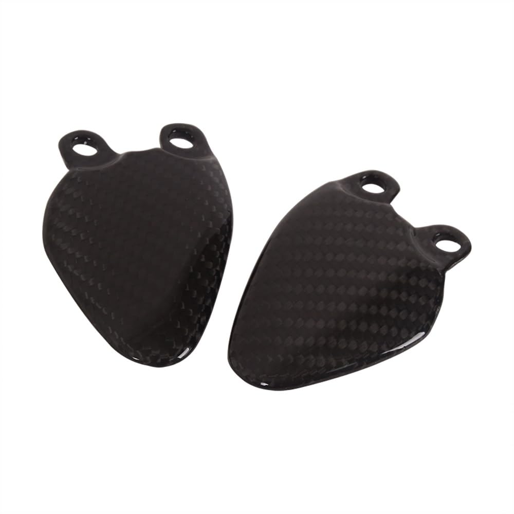 Piastra moto Accessori in fibra di carbonio Copertura pedana per