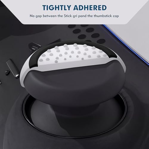 Image of Meyaar Thumb Grips Joystick Caps for PS4 /PS5 /XBOX Controller, Silicone Joystick Caps Ps5 Controller Grip with Anti-Stickiness, Anti-Slip, Anti-Fingerprint (Pack of 16 Piece)