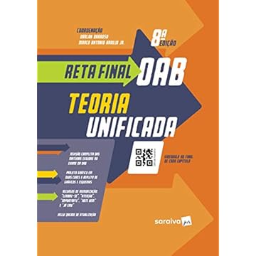 Capa do livro Reta final OAB: teoria unificada - 8ª edição de 2019