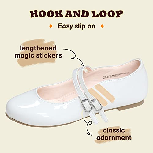 Girls Dress Shoes Mary Jane Shoes for Girls,Princess Ballet Flats Flower Girl Wedding Party School Shoes4 Girls Dress Shoes Mary Jane Shoes for Girls,Princess Ballet Flats Flower Girl Wedding Party School Shoes4