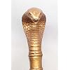 Ancient Egyptian Theme Golden Cobra Snake Walking Cane Prop Party Accessory
