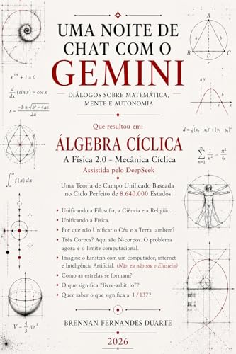 Uma noite de chat com o Gemini: Que resultou em Álgebra Cícica: A Física 2.0 Mecânica Cíclica Assistida pelo DeepSeek (Portuguese Edition)