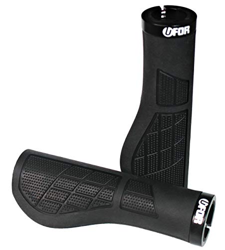 UFOR Comfy Ergonomic MTB Handlebar Grips with Lock-On
