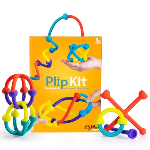 Fat Brain Toys Plip Kit Building Toys for Creative Play Creative Construction Play Set Kids Toys Ages 5 to 12