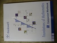 Thinkwell: Foundations of Mathematics Companion Workbook 1605380482 Book Cover