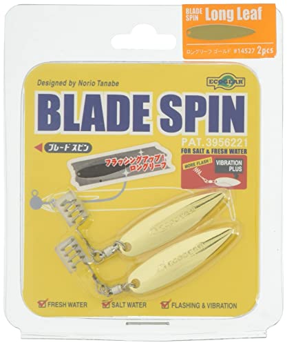 Ecogear Blade Spin Long Leaf Gold