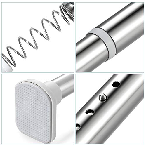 KINLO douchegordijnstang telescopische stang gordijnstang 260310cm