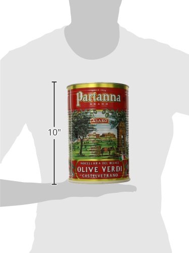 Partanna Premium Select Castelvetrano Whole Olives - 5.5 lbs, Buttery