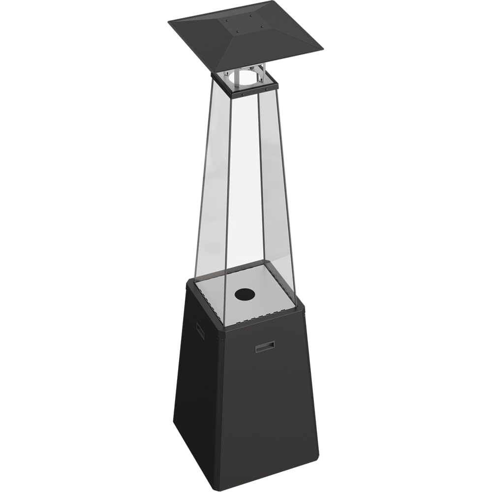 KRATKI Gas Terrassenheizer UMBRELLA 12 kW schwarz Heizstrahler