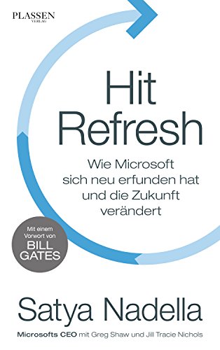 Hit Refresh: Wie Microsoft sich neu erfunden hat und die Zukunft verändert für 21,99 EUR bei amazon.de Bild: Hit Refresh: Wie Microsoft sich neu erfunden hat und die Zukunft verändert für 21,99 EUR bei amazon.de