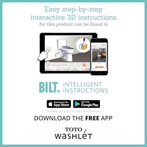 Image of TOTO WASHLET S5 Electronic Bidet Toilet Seat with Instantaneous Water Heating, PREMIST and EWATER+ Wand Cleaning, Elongated, Cotton White - SW3446#01