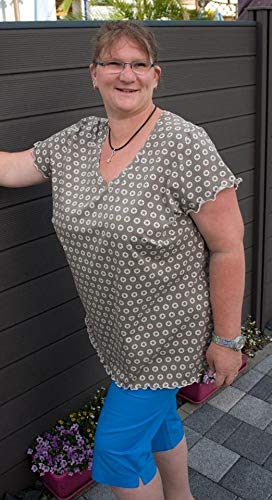 Schnittmuster und Nähanleitung - Damen Shirt - Basicshirt