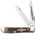 Case Limited XX Edition Series XXXIII Brown Bone Mini Trapper Pocket Knife