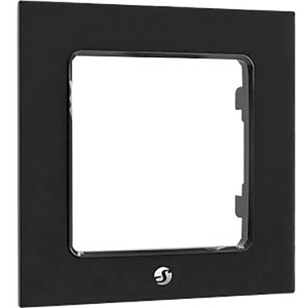 Shelly Black Wf1 Wall Push Button Frame