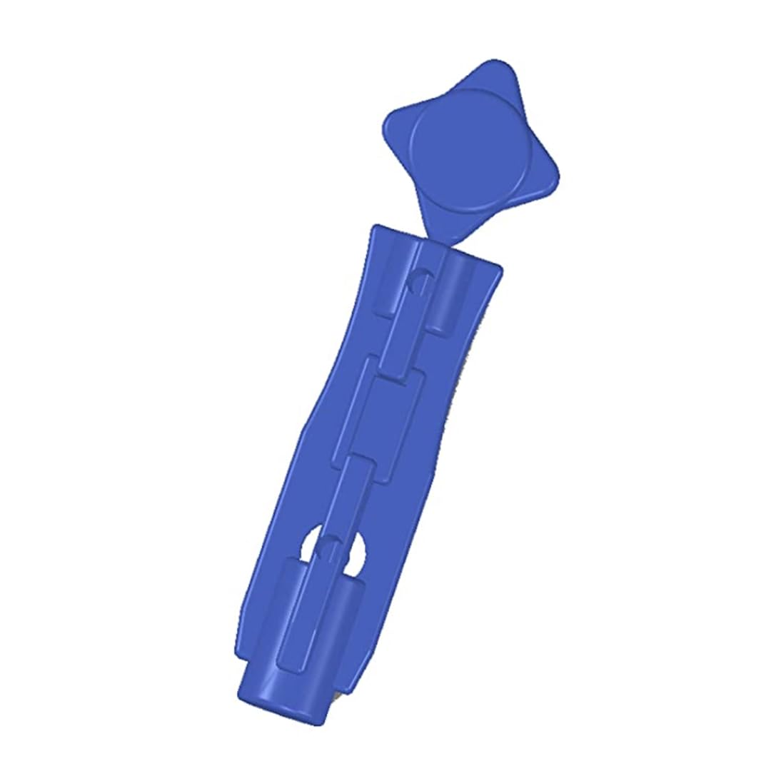 Luxus Round Blood Lancet Gamma Sterilized Premium Glucometer Lancets 30G 100pcs