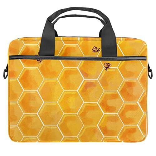 Sac à bandoulière pour ordinateur portable 13" 13,3" 14,5" fini les rayures avec la housse ruche