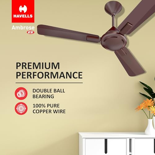 Havells 1200mm Ambrose ES Ceiling Fan - Image 6