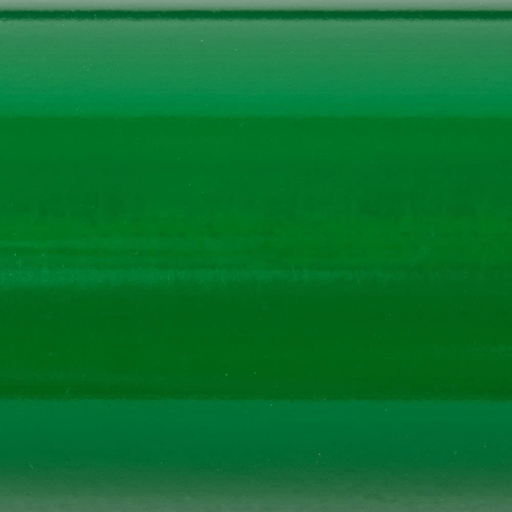 La Briantina Manico Professionale per Scope, in Metallo Plastificato ad Alto Spessore, Lunghezza 130 cm, Verde