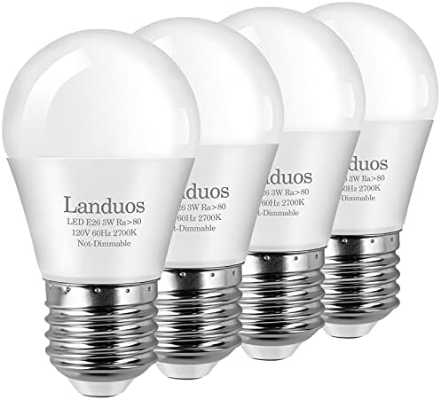 25 Watt Light Bulbs Equivalent,2700k Warm White Light Bulb,a15 E26 Led Bulb,3 Watt Light Bulb,Low watt Light Bulbs,25w Light Bulb Compatible Night Light Table Lamp 20 watt Light Bulb Lumens
