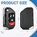 Smart Key Fob Replacement Fits for Jeep Wrangler 2018 2019 2020 2021 2022 2023 2024 Jeep Gladiator 2020-2024 Proximity Keyless Entry Remote Control 433 Mhz OHT1130261 ID4A