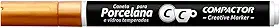 Marcador Creative Porcelana Compactor Avulso Ouro