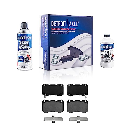 Image of Detroit Axle - Front Brake Pads for 04-08 Acura TL w /Manual Transmission
