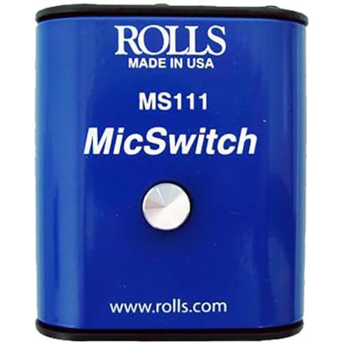 ROLLS MS111 MicSwitch マイクスイッチ rolls Interruptor liga/desliga do microfone, versão original