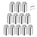 Standoff Screws & Mounts for Acrylic Signs - Metal Standoffs (0.5x1 in)