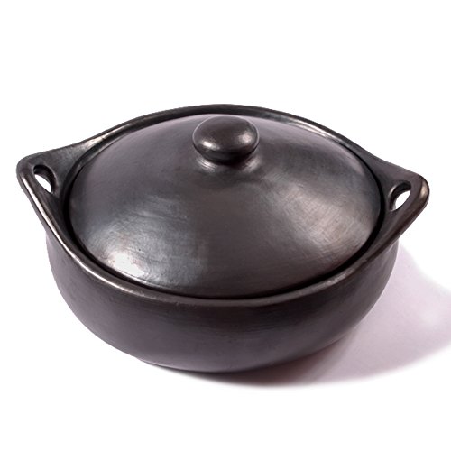 Ancient Cookware, Oval Chamba Clay Casserole, Large, 5 Quart #TOP1