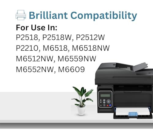 Image of PG-208KEV Toner Cartridge Compatible for Printers P2518, P2518W, P2512W, P2210, M6518 M6518NW, M6512NW, M6559NW, M6552NW, M6609 (1 pcs)