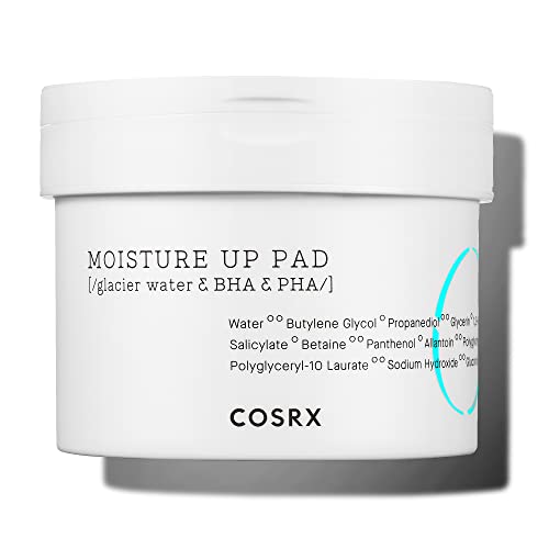 COSRX One Step Original Moisture Up Pad 70 padów | złuszczający złuszczający toner z biustonoszem do złuszczania porów i wągrów