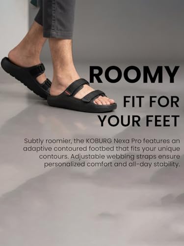 Image of KOBURG Nexa Pro Sandals for Men| Durable| Lightweight| Daily|Stylish l Comfortable|Antiskid|Easy to Clean Sandals| Extra Soft Slide|EVA Sole KS-264