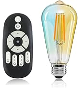 Amazon | 共同照明 4個セット LED電球 40W形相当 E26 調光 調色