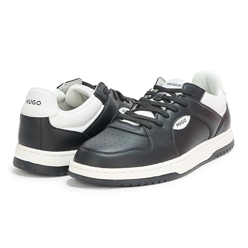 HUGO Men's Essential Basket Leather Sneaker3