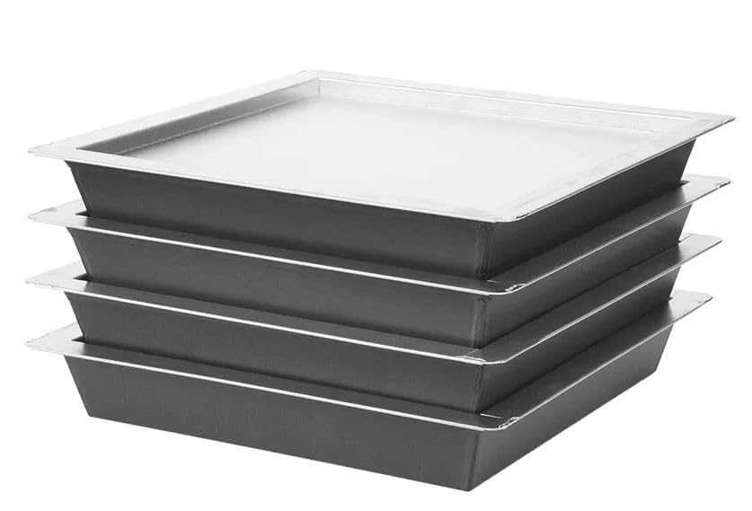 LloydPans Pizzablech Im Sizilianischen Stil – 30,5x45,7x3,8 Cm, PSTK-Beschichtung, Aus Aluminium