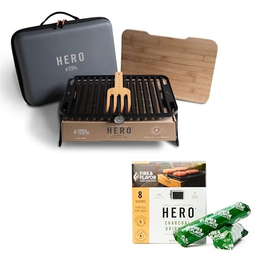 Fire & Flavor Hero Grill System Bundle