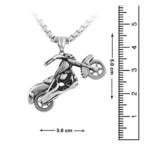 Image of Nakabh Premium Personality Stainless Steel Chain Pendant Locket