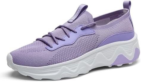 Campus Women's Cleat Walking Shoes L.PRPL/WHT - 5UK/India