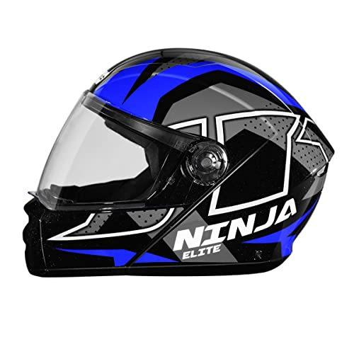 Image of STUDDS Ninja Elite Super D6 FLIP-UP Full FACE Helmet N1 Black-L