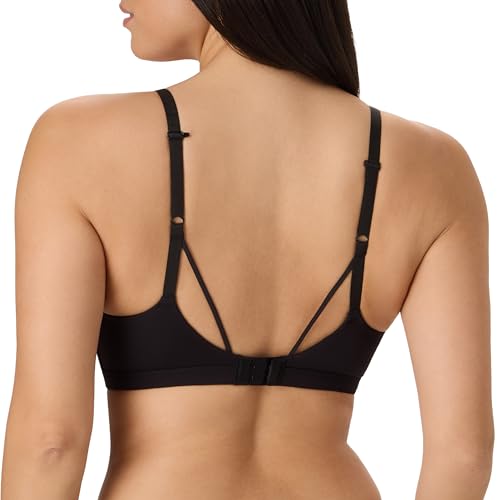 Image of Maidenform Women's Wireless Bra, Everyday Luxe T-Shirt Wireless Bras for Women, Convertible Straps, Smoothing