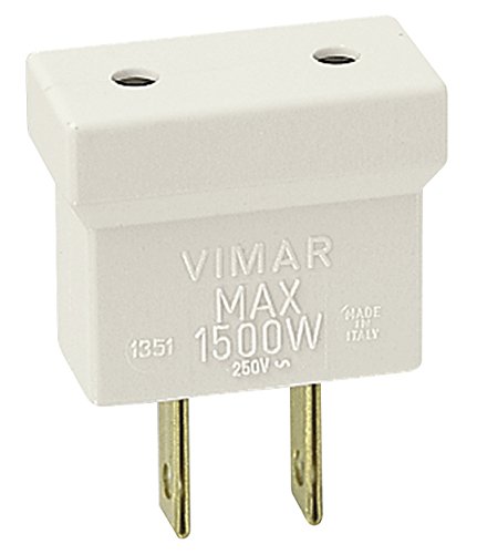 Adattatore 2P USA - P10 bianco