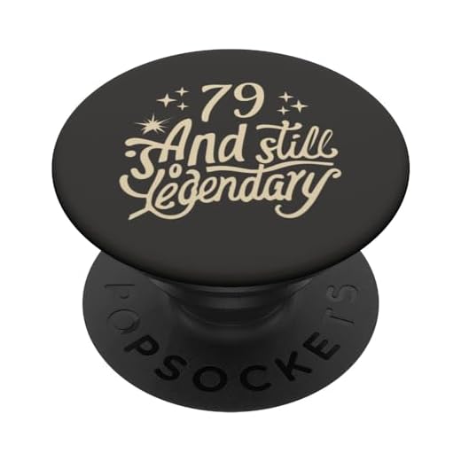 79 cumpleaños 79 y todavía legendario vintage 79 años PopSockets PopGrip Intercambiable